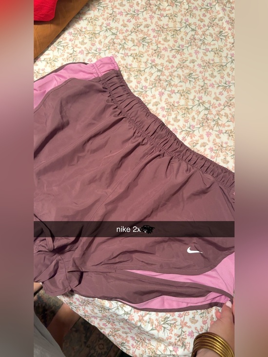 Nike Pants - Nike Women's Plum Running Shorts with Pink Trim
